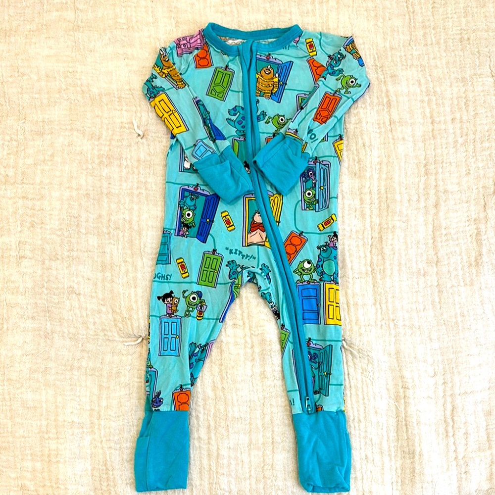 Little Sleepies Scream Team Zippy Size 3-6 months